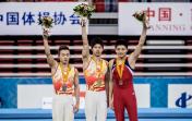 2014年全国体操锦标赛男子鞍马 解放军队王博夺冠