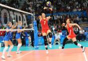 2014年女排世锦赛第二阶段 中国队1比3负于意大利队