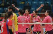 2014-15赛季女排联赛第8轮 天津3比1逆转辽宁