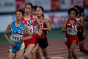 张德顺夺青运会田径女子5000米冠军