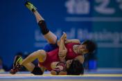 廖雪娇夺青运会女子51公斤级自由跤冠军