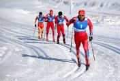第十三届冬运会越野滑雪男子短距离(传统)决赛 孙青海夺冠