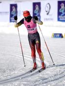 第十三届冬运会越野滑雪女子短距离(传统)决赛 李馨夺冠