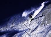 第十三届冬季运动会高山滑雪回转项目比赛