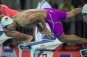 2016年全国游泳冠军赛 余贺新男100米自由泳夺冠