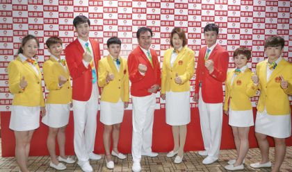 里约奥运会中国代表团礼服正式发布