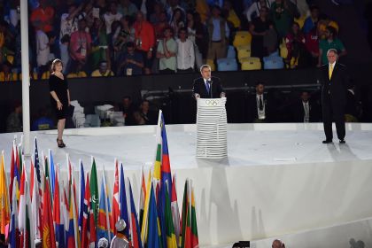 里约奥运会开幕式 嘉宾致辞