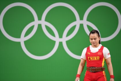 里约奥运会女子举重 黎雅君53公斤级失利