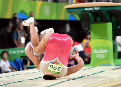 丘索维金娜获里约奥运会体操女子跳马第七名