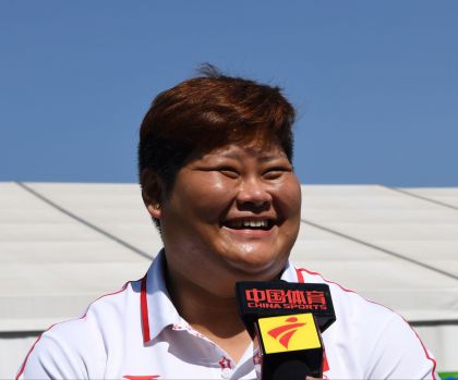 举重金牌选手孟苏平接受“中国体育”专访