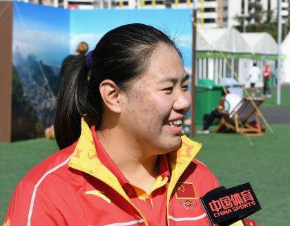 里约奥运会女子链球银牌得主张文秀修接受“中国体育”专访