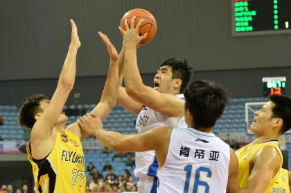 CBA联赛第十二轮赛事  江苏123比98胜北控