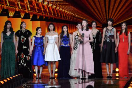 体坛风云人物颁奖盛典  中国女排获最佳团队奖