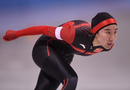 札幌亚冬会速度滑冰女子3000米 中国选手韩梅获第四