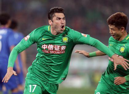 2017赛季中超联赛第三轮 北京国安2比1胜上海申花