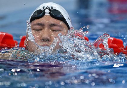 全国游泳冠军赛女200混合泳 浙江选手叶诗文强势进决赛