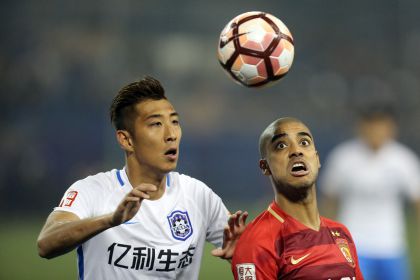 2017赛季中超联赛第五轮 天津泰达0比3负于广州恒大