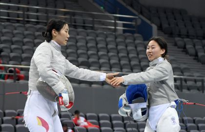 2017全国击剑冠军赛苏州站 沈晨获女子佩剑个人赛冠军