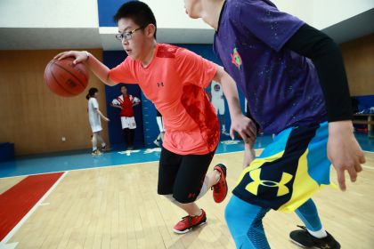 中国体育图片专题——小小初中生的篮球故事