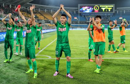 2017赛季中超联赛第17轮 北京国安2比0胜贵州智诚