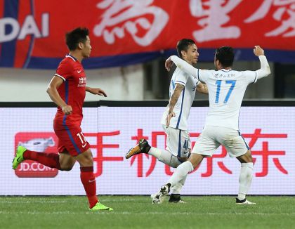 2017赛季中超联赛第20轮 贵州智诚1比0胜重庆力帆