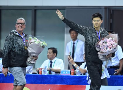 宁泽涛获第十三届全运会男子50米自由泳冠军