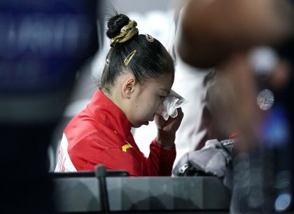 王妍获第47届体操世锦赛女子个人全能赛第19名