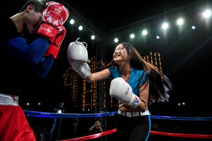 中国体育图片专题——拳击宝贝成长记