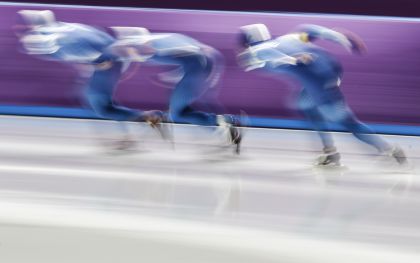 平昌冬奥会速度滑冰男子团体追逐赛预赛