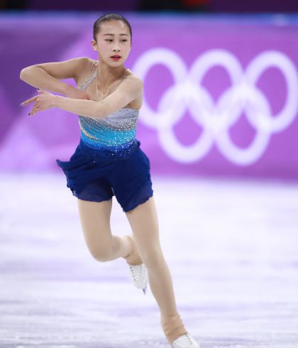 平昌冬奥会花滑女单短节目 李香凝晋级自由滑