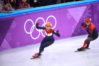 舒尔廷夺平昌冬奥会短道速滑女子1000米金牌