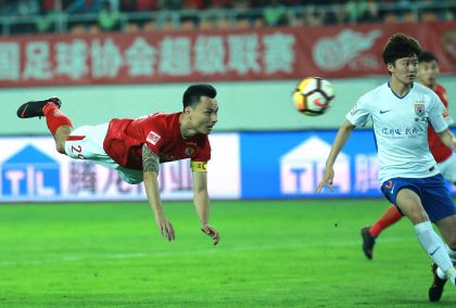 2018赛季中超联赛第五轮 广州恒大1比0胜山东鲁能