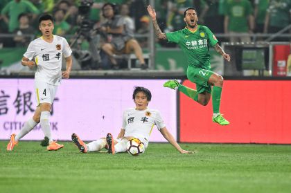2018赛季中超联赛第八轮 北京国安4比3胜贵州恒丰