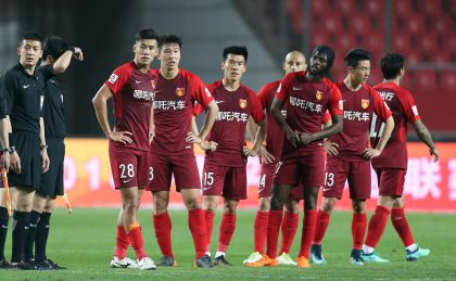 2018赛季中超联赛第九轮 河北华夏0比1负于河南建业