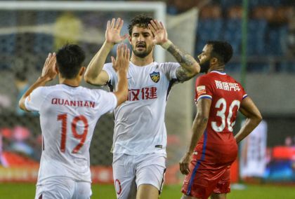 2018赛季中超联赛第九轮 重庆斯威0比1负于天津权健