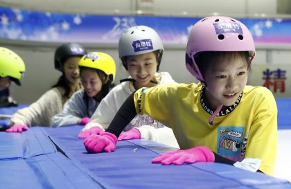 中国体育专题图片——中国花样滑冰协会尝试跨界选材