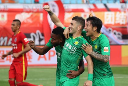 2018赛季中超联赛第11轮 长春亚泰0比2负于北京国安