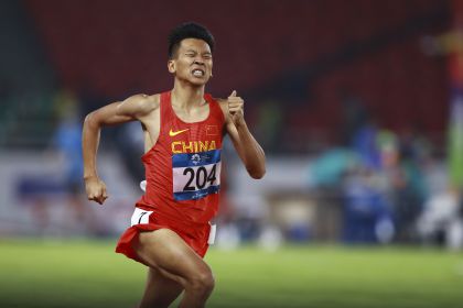 亚运会田径男子800米预赛 李俊林位列小组第五遗憾出局