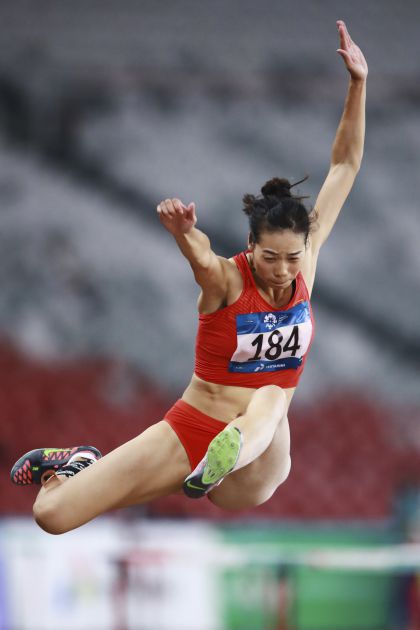 许小令获亚运会田径女子跳远铜牌