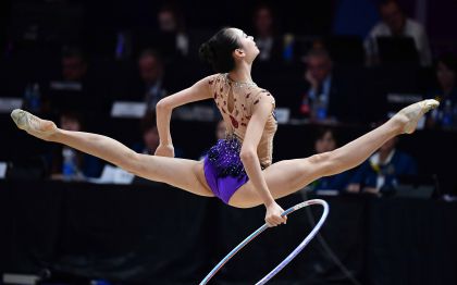 雅加达亚运会艺术体操个人全能决赛赛况