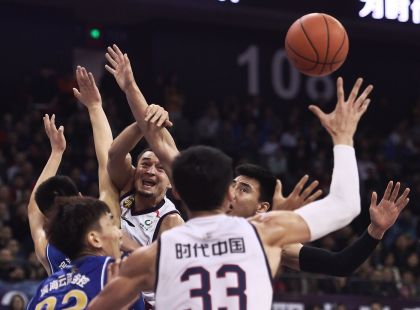 18-19赛季CBA联赛第二十五轮  广州144比104胜天津