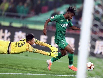 2019赛季中超联赛第九轮 北京国安3比0胜深圳佳兆业