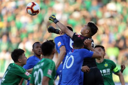 2019赛季中超联赛第十三轮  国安2比1胜申花