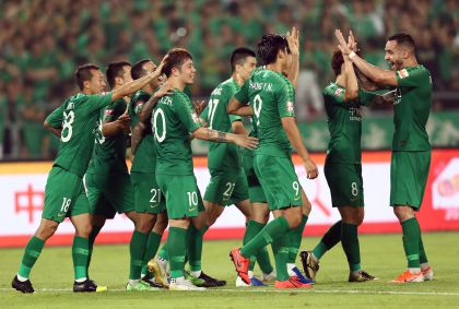 2019赛季中超联赛第17轮 北京国安4比1胜重庆斯威