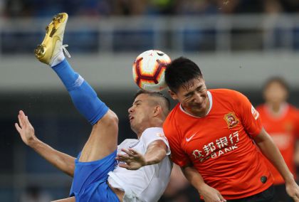 2019赛季中超联赛第23轮 天津泰达2比1险胜武汉卓尔