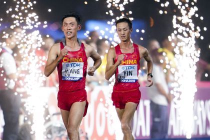 多哈世锦赛男子20公里竞走 王凯华第八名尹加星第九名