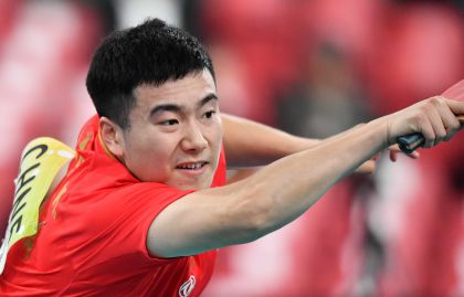 2019国际乒联团体世界杯男团四分之一决赛  中国队3比0胜美国队