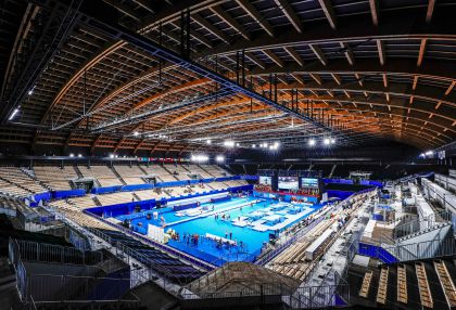 东京新建奥运体育馆承办第34届世界蹦床锦标赛