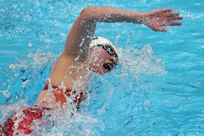 东京奥运会游泳女子400米自由泳决赛  李冰洁获得铜牌