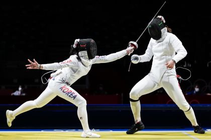 东京奥运会女子重剑团体半决赛 中国29比38不敌韩国
